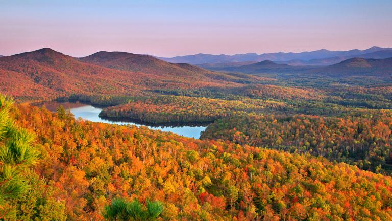 Adirondack fall foliage